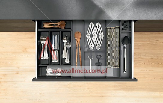 organizer na sztućce do kuchni ambialine metal drawer